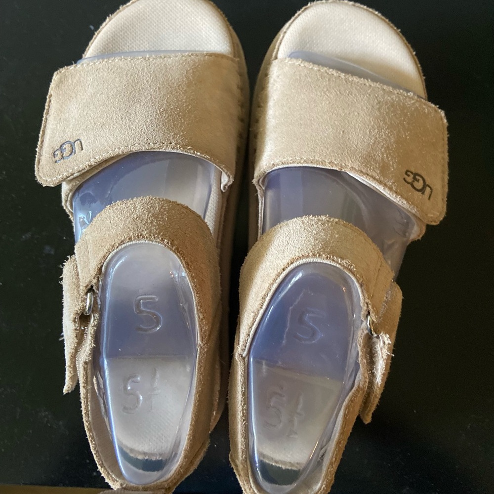 Ugg Women’s Goldenstar Sandal - Driftwood - Size 5